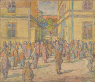 Déjeuner des pauvres - Elemér Halász-Hradil — näkymä teoksesta
