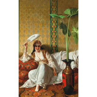 Eleuterio Pagliano - A harem beauty.webp