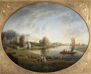Maison du pape à Twickenham - Elias Martin — näkymä teoksesta