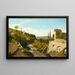 Fiesolen maalaus - Elihu Vedder — kehystetty taideteos seinällä