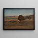 Le Sphinx - Elihu Vedder — kehystetty taideteos seinällä