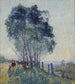 Les acacias - Elioth Gruner — näkymä teoksesta