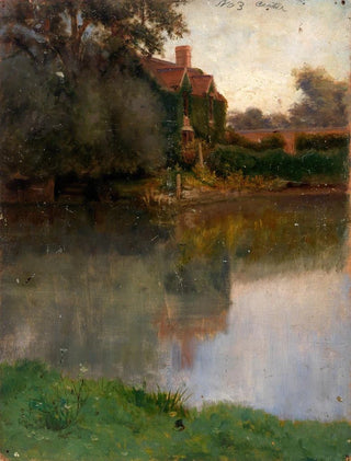 Eliphalet Fraser Andrews - Edge of a Stream.webp