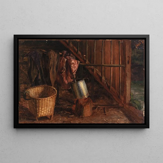 Eliphalet Fraser Andrews - Interior of a Stable.webp