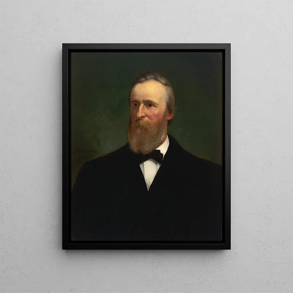 Rutherford Birchard Hayes - Eliphalet Fraser Andrews — kehystetty taideteos seinällä