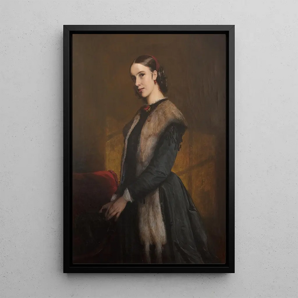 Emma Kraft - Elisabeth Jerichau-Baumann — kehystetty taideteos seinällä