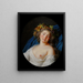 Bacchante - Elisabeth Louise Vigée Le Brun — kehystetty taideteos seinällä