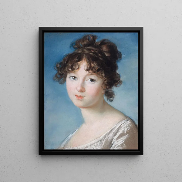 La Princesse Radziwill 1781-1808 - Elisabeth Louise Vigée Le Brun — kehystetty taideteos seinällä
