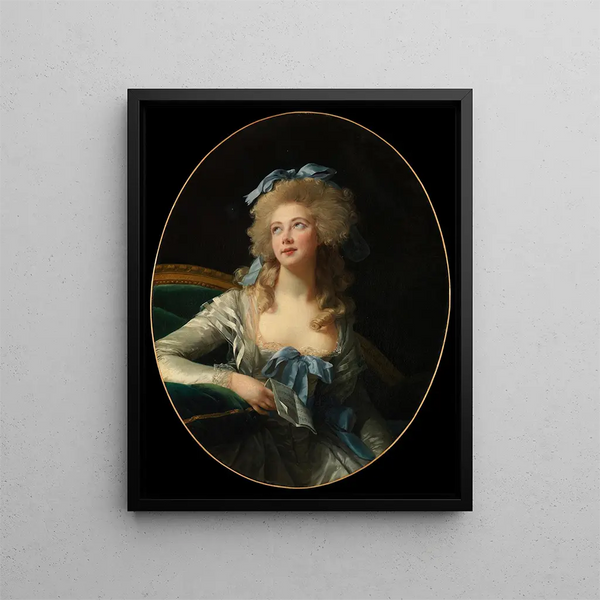 Madame Grand Noël Catherine Vorlé 1761-1835 - Elisabeth Louise Vigée Le Brun — kehystetty taideteos seinällä