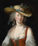 Portrait Anne Catherine Le Preudhomme de Chatenoy Comtesse de Verdun - Elisabeth Louise Vigée Le Brun — näkymä teoksesta