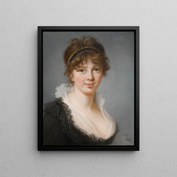 Portrait de Mme Spencer Perceval Née Jane Wilson - Elisabeth Louise Vigée Le Brun — kehystetty taideteos seinällä