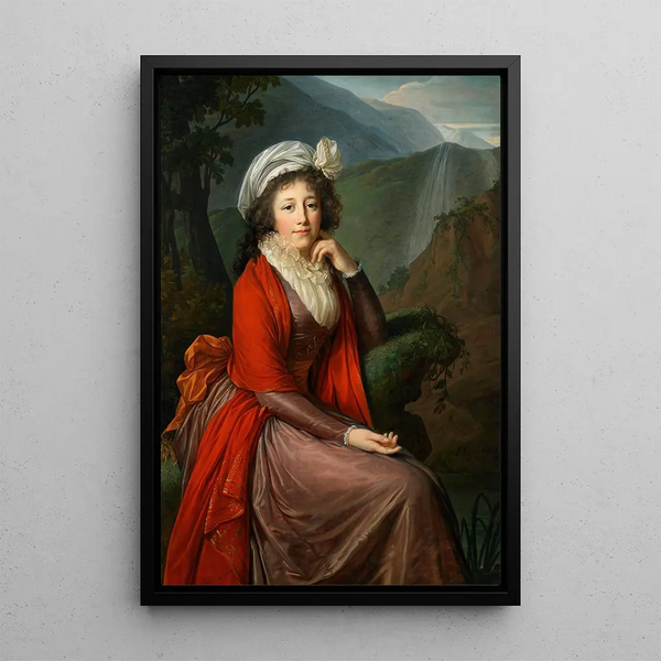 Maalauksen jäljennös Elisabeth Louise Vigée Le Brun