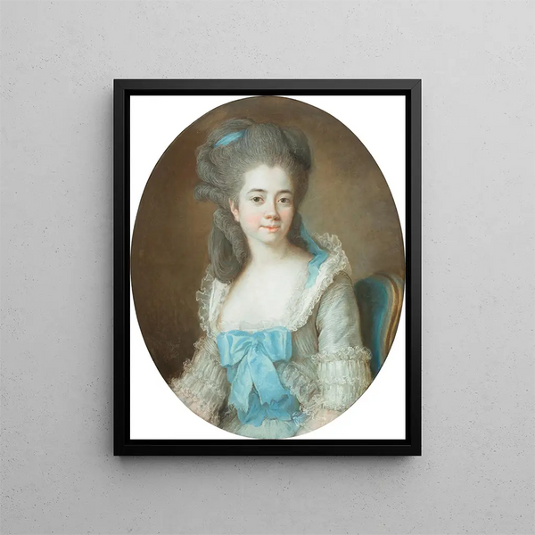 Portrait of Madame Aignan de Sanlot - Elisabeth Louise Vigée Le Brun — kehystetty taideteos seinällä