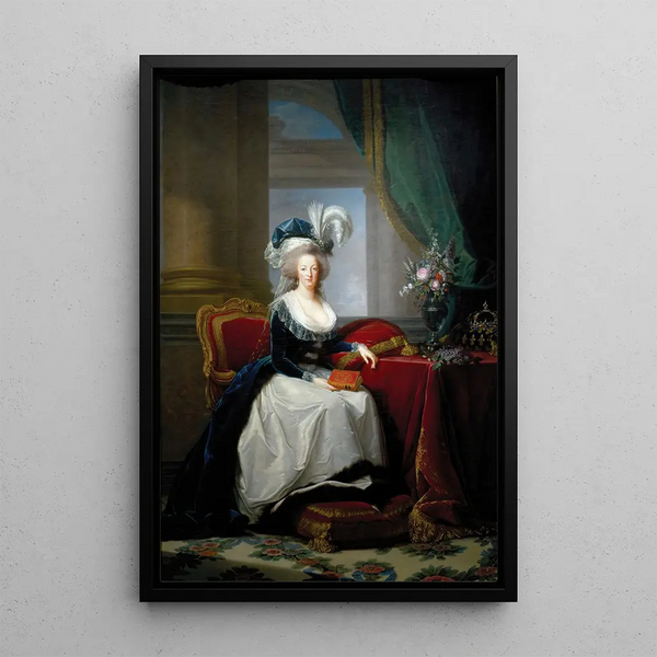 Maalauksen jäljennös Marie-Antoinette, Ranskan kuningatar - Elisabeth Louise Vigée Le Brun