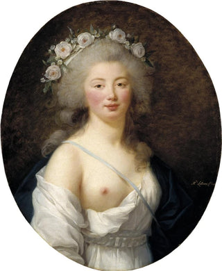 Elisabeth Louise Vige Le Brun - Portrait of a Young Lady as Flora.webp