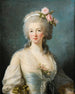 Portrait of a lady said portrait of Jeanne de Valois Comtesse de la Motte - Elisabeth Louise Vigée Le Brun — näkymä teoksesta