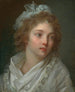 Portrait d'une jeune femme - Élisabeth Louise Vigée Le Brun — näkymä teoksesta