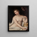 Lucrèce - Elisabetta Sirani — kehystetty taideteos seinällä