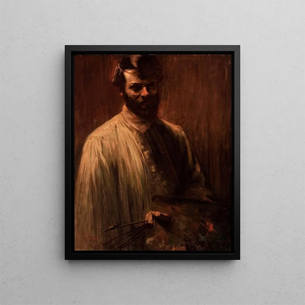 Autoportrait - Eliseu Visconti — kehystetty taideteos seinällä