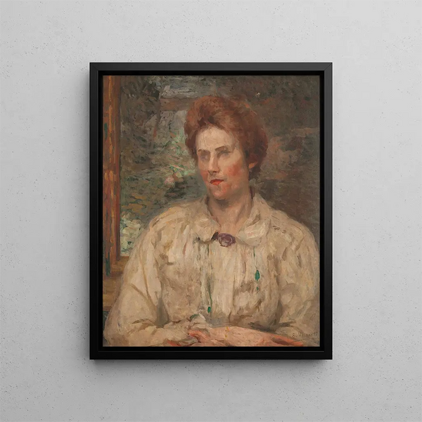 Louise - Eliseu Visconti — kehystetty taideteos seinällä