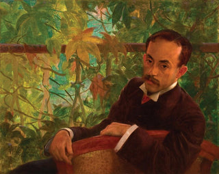 Portrait d'Ovdio Romeiro - Eliseu Visconti — näkymä teoksesta