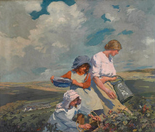 Mustikkasato - Elizabeth Adela Forbes — näkymä teoksesta