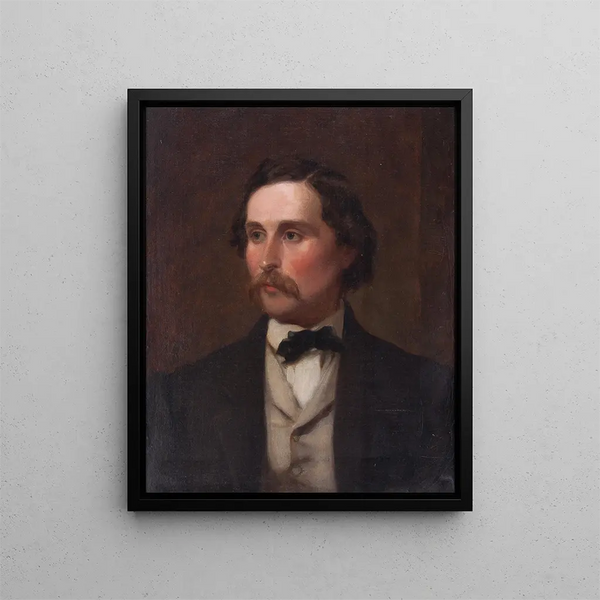 Nathan Flint Baker - Emanuel Gottlieb Leutze — kehystetty taideteos seinällä