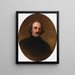 Nathaniel Hawthorne - Emanuel Gottlieb Leutze — kehystetty taideteos seinällä