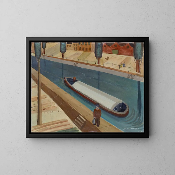 Motif de Bruges - Emanuel Schättli — kehystetty taideteos seinällä