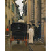 Maalauksen jäljennös Embarquement dans la calèche, Rome - Raffaello Sorbi