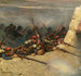 Embusqués Derr behind a Wall Fantassins De La Ligne A Fragment Du Panorama De La Bataille De Champigny - Jean-Baptiste Édouard Detaille — näkymä teoksesta
