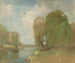 Prairie de la Fontaine - Emil Carlsen — näkymä teoksesta