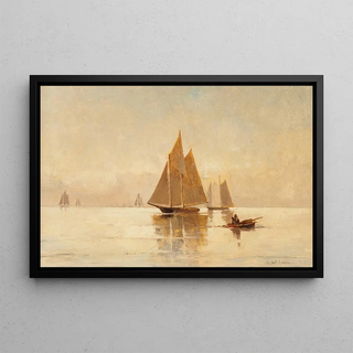 Emil Carlsen - Sailboats in the Evening.webp