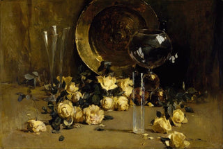 Emil Carlsen - Still Life with Yellow Roses.webp