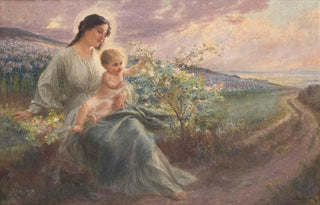 Emil Czech - Madonna mit Kind am Wegrand.webp