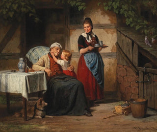 Entre de bonnes mains - Emil Gottlieb Schuback — näkymä teoksesta
