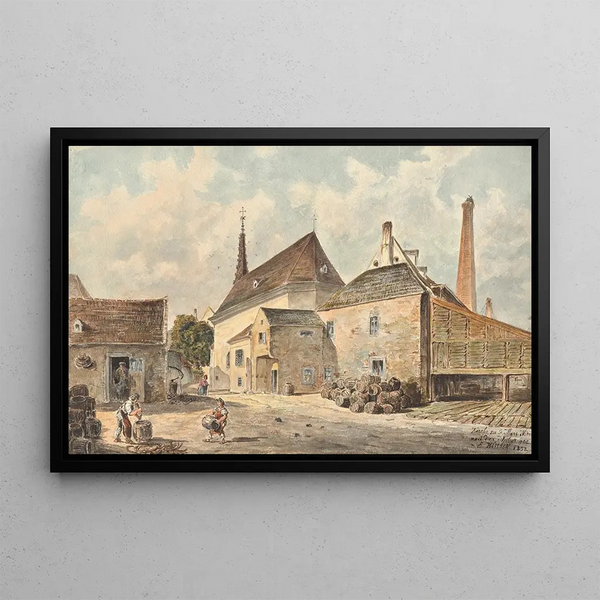 Emil Htter - Die Kirche zu St Marx in Wien.webp