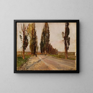 Emil Jakob Schindler - Boulevard of Poplars near Plankenberg.webp