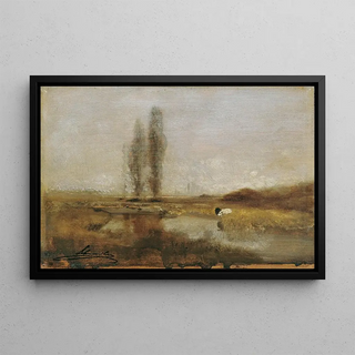 Emil Jakob Schindler - Moorlandschaft bei Lundenburg.webp