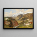 Bad Gastein - Emil Ludwig Lühr — kehystetty taideteos seinällä