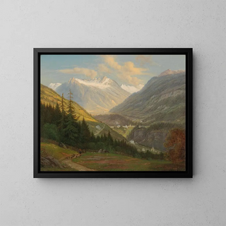 Emil Ludwig Lhr - View of Bad Gastein.webp