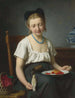 Le Goûter - Émile-Auguste Hublin — näkymä teoksesta