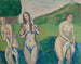 Baigneuses - Émile Bernard — näkymä teoksesta