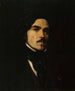 Eugène Delacroix'n 1798-1863 muotokuva taiteilija - Émile Champmartin — näkymä teoksesta
