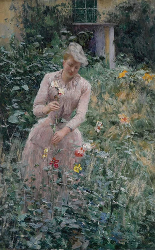 Emile Claus - In The Garden.webp