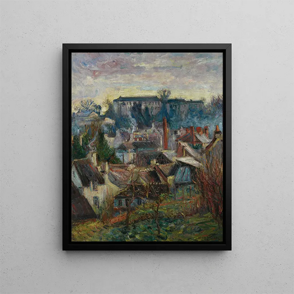 Falaise - Émile Othon Friesz — kehystetty taideteos seinällä