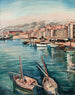 Le port de Toulon - Émile Othon Friesz — näkymä teoksesta