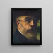 Autoportrait - Émile Renard — kehystetty taideteos seinällä
