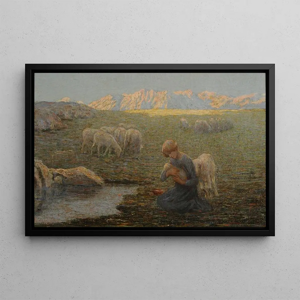Emilio Longoni - La oveja enferma.webp