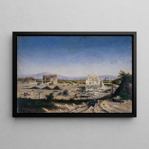 Emmanuel Lansyer - Le Fort de Vanves pendant la guerre de 1870.webp